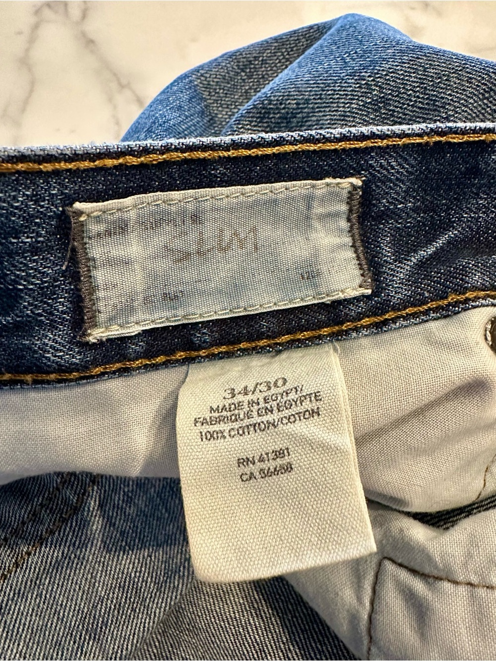 Ralph Lauren Denim & Supply - Men's Blue Slim Jeans - 34x30 - Picture 2 of 5